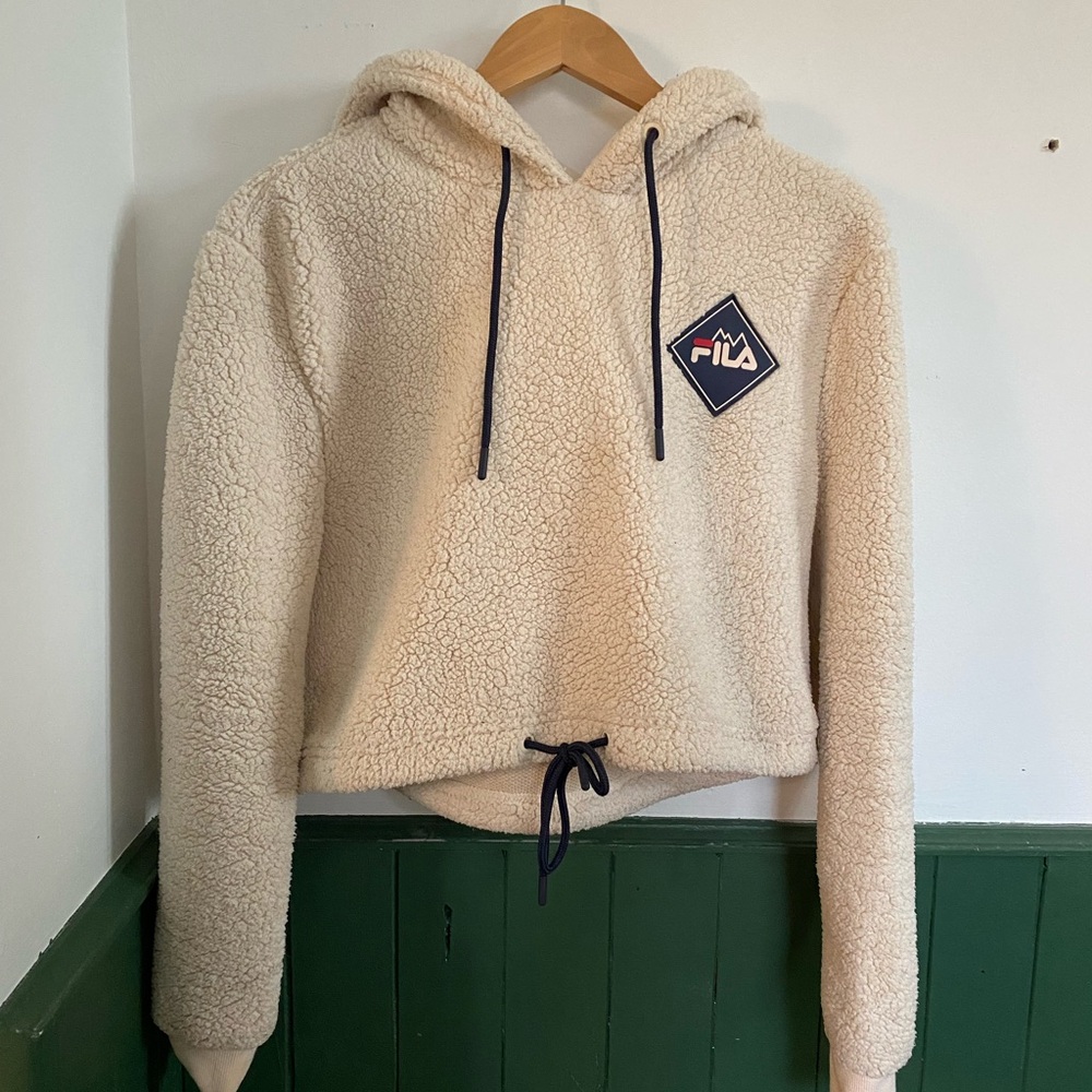 Urban outfitters Fila sherpa sweater